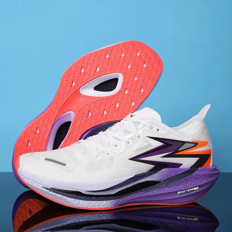Men Running Shoes Nonskid Sneakers Board Marathon Athletic Sports Breathable Speciality Women's Comfortable Carbon Lightweight — image 7