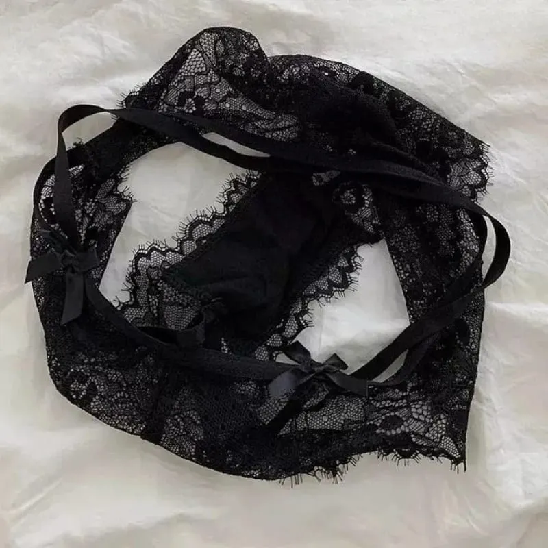 Retro French Lace Victorian Style Lingerie Big Bust Shaping Bra Strong Upper Support Anti Sag Soft Ladies Matching Underwear Set