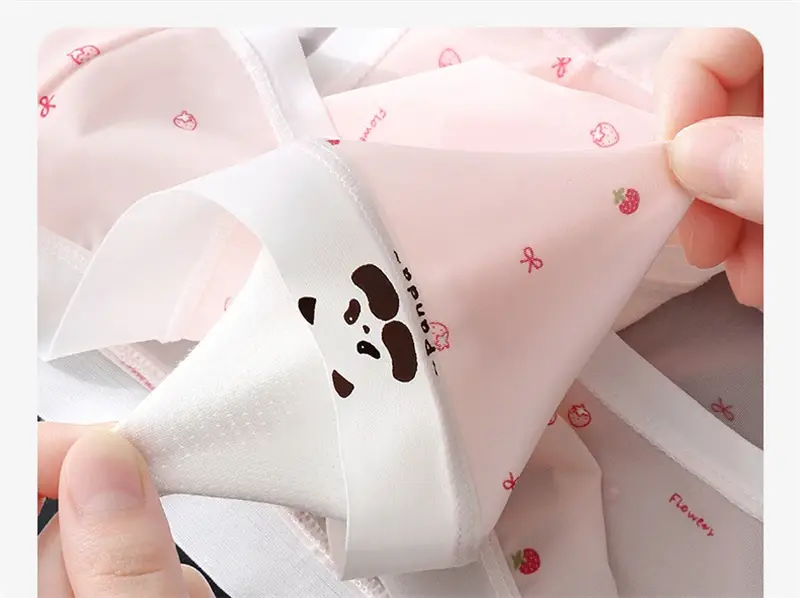 New Bare feel men's underwear printed sissy cuecas masculino ice silk sexys tøy men cueca thin seamless calzoncillos hombre
