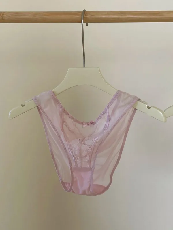 Set Pakaian Dalam Pelangsingan Renda Perancis Seksi Push Up Bra & Seluar Dalam Ringan Mewah Mewah Nipis Cincin Keluli YUQI Set Kawalan Perut Push Up Seksi — image 10