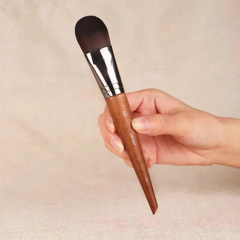 Karsyngirl 1Pcs Beauty Makeup Brushes Original Wood Make up Brush Beauty Eyeshadow Blending Tool