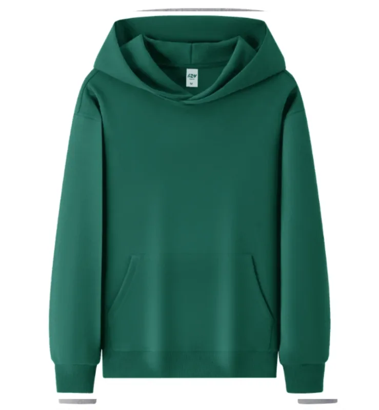 Fashionable Loose Cotton Hooded Sweatshirt for Men and Women, Customized Printed Logo, Embroidered Logo, Spring and Autumn Cloth