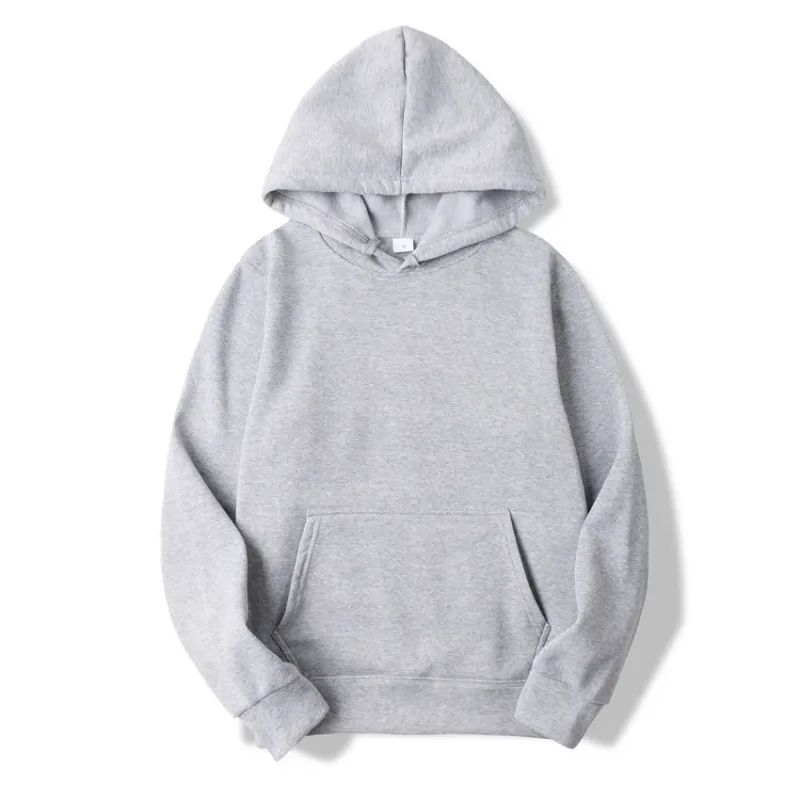2026 New Men'sSweatshirt Casual Streetwear Pullovers Sport Fitness Pocket Hoodies Multi Color