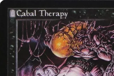 LK19 Cabal Ritual Cabal Therapy Culling the Weak Demonic Tutor Darkness Imperial Seal High-Quality TCG Proxy Cards (Black-Core)