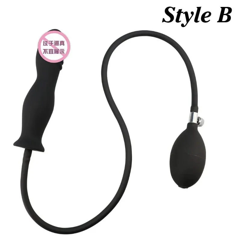 Inflatable Anal Plug Anal Dilator Huge Butt Plug Stimulate Sex Toy For Women/Men Masturbators Prostate Massager Big Anal Toys