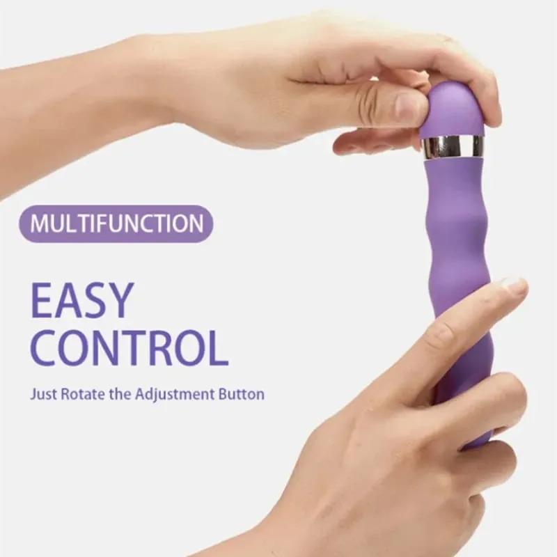 For Women AV Stick Vagina Massager Female Masturbator G Spot Clitoris Stimulator Anal Butt Plug Portable Dildo Vibrator Sex Toys