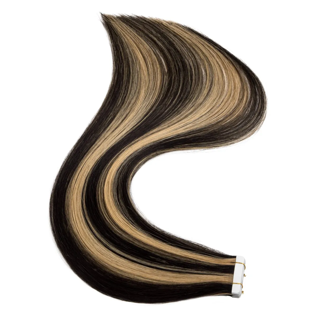 Cinta rubia en extensiones de cabello Cabello humano Platino #60 Cinta de trama de piel recta sin costuras en extensiones de cabello humano real 50G