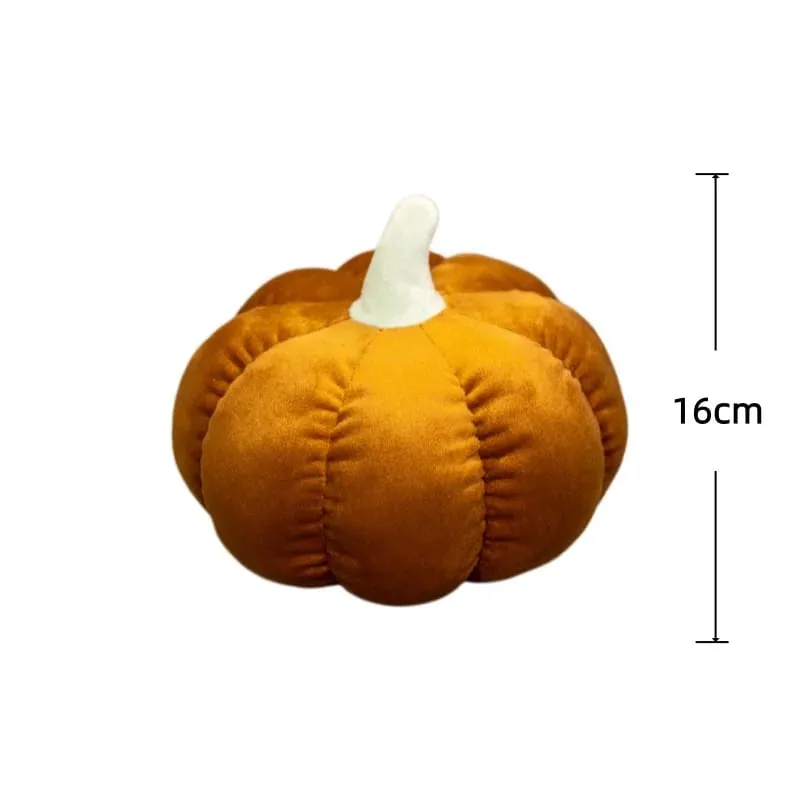 16cm Pumpkin Plush Toy Pillow Kawaii Sofa Cushion Halloween Home Decor Toys Soft Stuffed Doll Creative Birthday Surprise Gifts