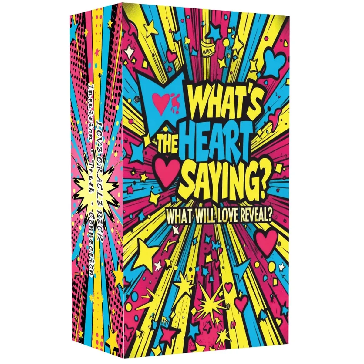 50Pcs What Will Love Reveal Oracle Cards 13x8 Cm Card Game Revealing Truths About Your Love Life and Relationships