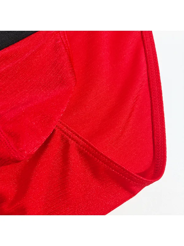 Men's Solid-Color Low-Waist Triangle Underwear Breathable Sexy Bottom Pants Trendy 1-Piece Set Mature Style Promotional Price