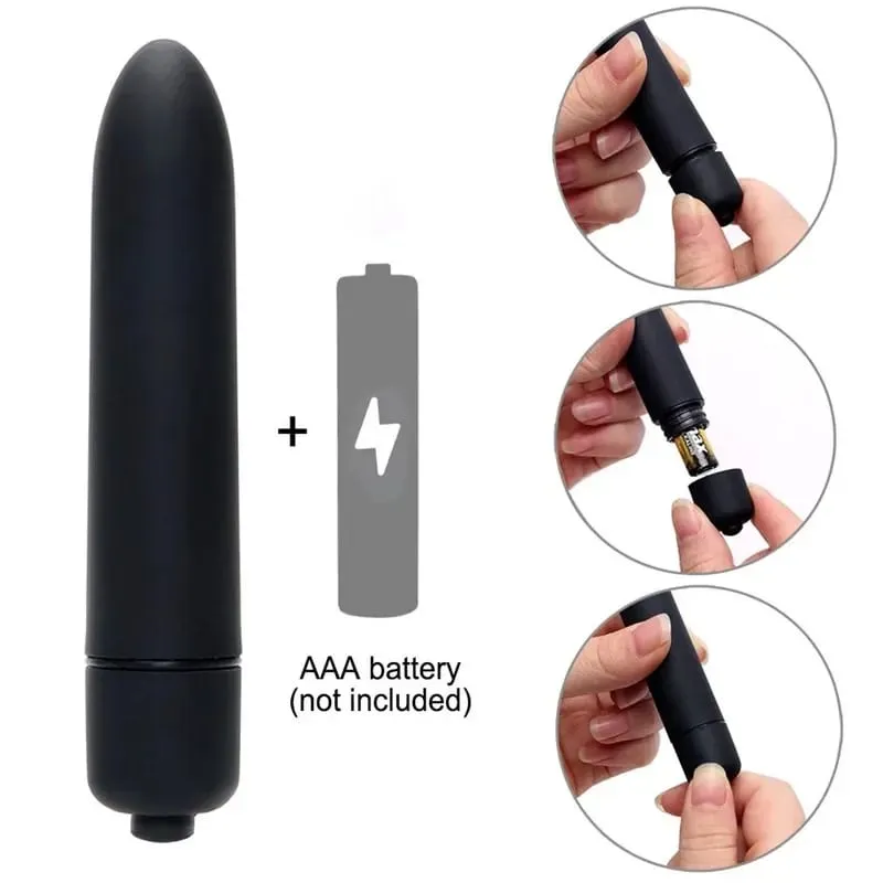 Mini Bullet Vibrator for Women Strong Vibrating Anal Plug Vagina Massager Thrusting Egg Masturbation Sex Toys for Couple