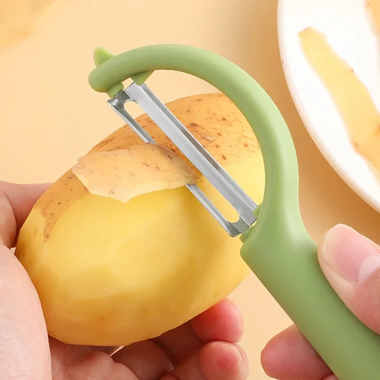 Stainless Steel Peeler para sa Potato Fruit Peel Removal Vegetable Plane Peelers Manual Mabilis Pagbabalat Vegetavle Cutter Tool sa Kusina — image 3