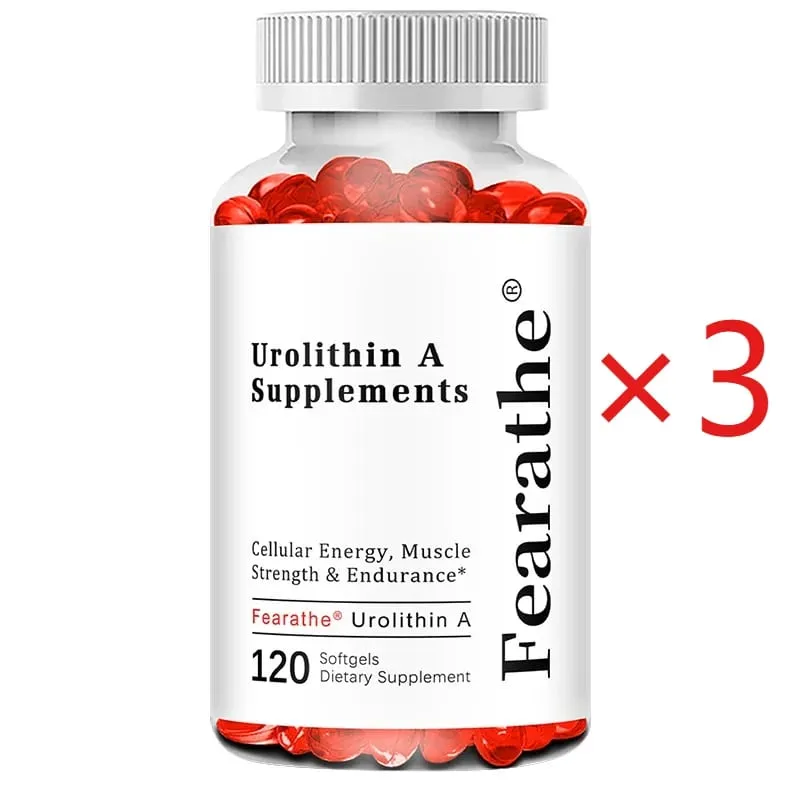 Urolithin A Capsules 5000mg Antioxidant Supports Cellular Health Mitochondrial Function Daily Energy & Healthy Aging