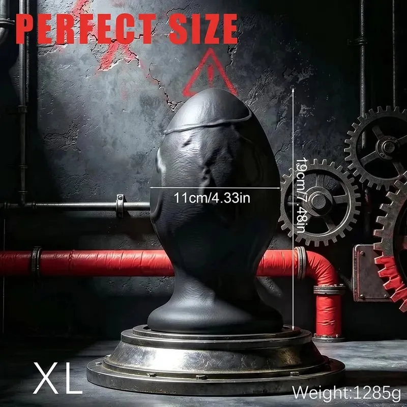 S/XXL Buttplug Silicone Super Big Anal Dildo Balls Fisting Huge Butt Plug Anal Dilator Training Masturbation Sex Toy Men Women