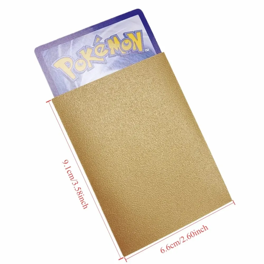 100pcs 2.5"x3.5" Premium Trading Card Sleeves 66x91mm Standard Sized Board Game Cards for MTG Magic Gathering Lorcana Game Card