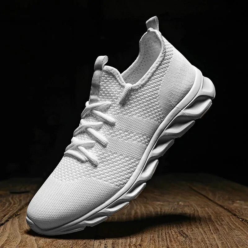 Men's Casual Sneakers Breathable Summer Running Shoes Lightweight Soft Sport Shoe Outdoor Fashion Tennis Shoes for Men Women