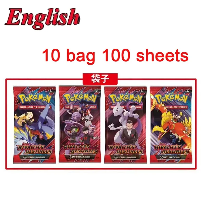 42pcs Pokémon Cards Battle Toys Lost Origin Pokémon Box with Anime Bank Pokémon Game Cards MEGA EVOLUTION for Childre