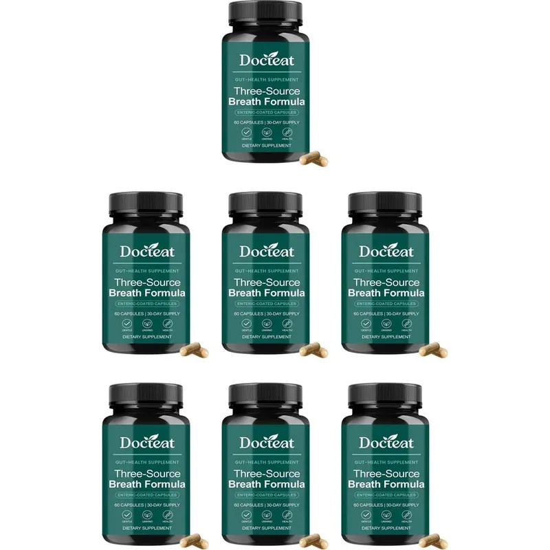 Docteat Gut Health Supplement Capsules with Berberine HCl Digestive Enzymes for Digestive Wellness & Immune Support 60 Capsules