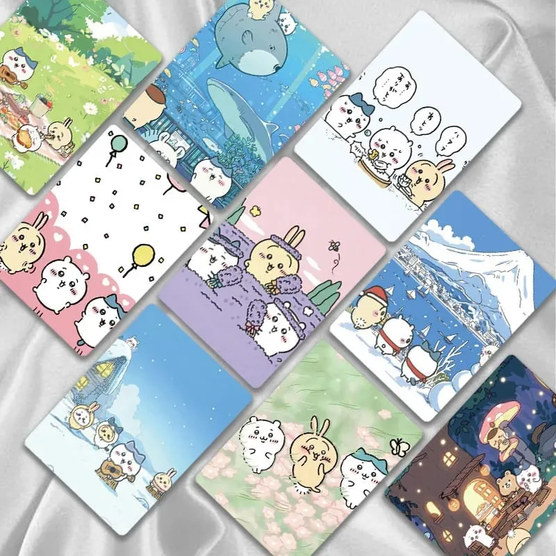 50Pcs/Set jiyi Lomo Cards 57x86mm Photocard Set Cute Laser Postcards Collectible Card for Fans Scrapbook Decoration Supplies