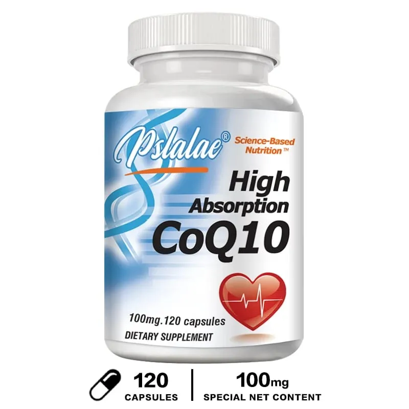 High Absorption Coenzyme Q10 - Promote Cardiovascular Health and Heart Health Provide Energy Antioxidant