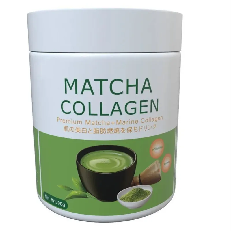 Matcha Collagen Powder Premium Matcha Marine Collagen L-Glutathione For Skin Hair & Joint Wellness Support Formula Adult 90g