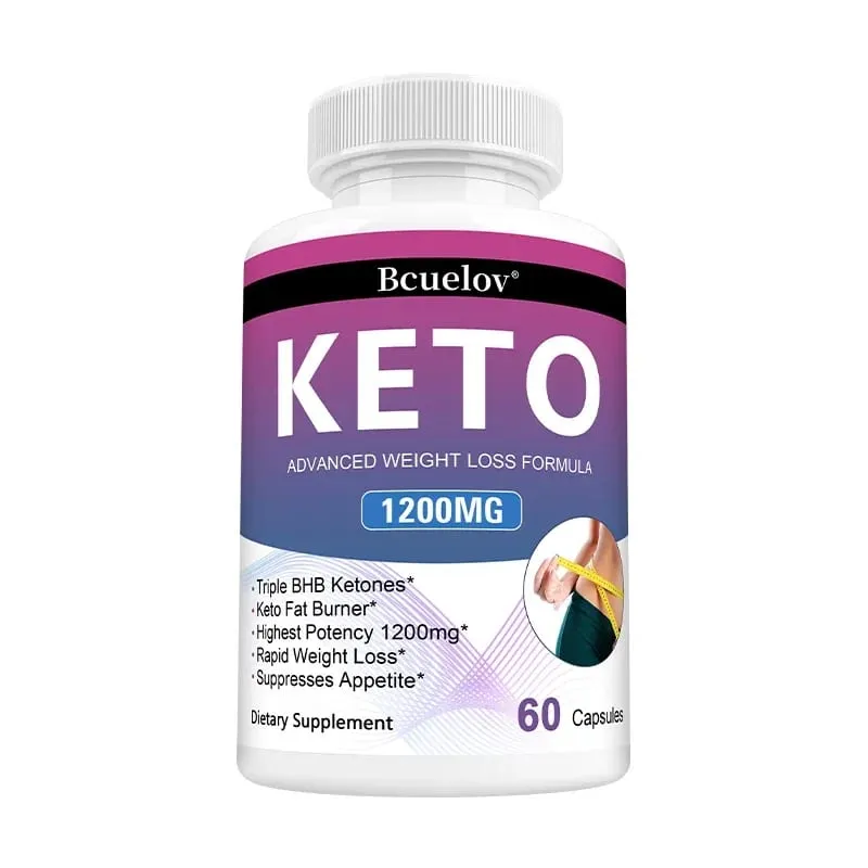Keto Supplement 120 Capsules Supports Keto Diet for Men and Women Weight Management Energy Support Appetite Control