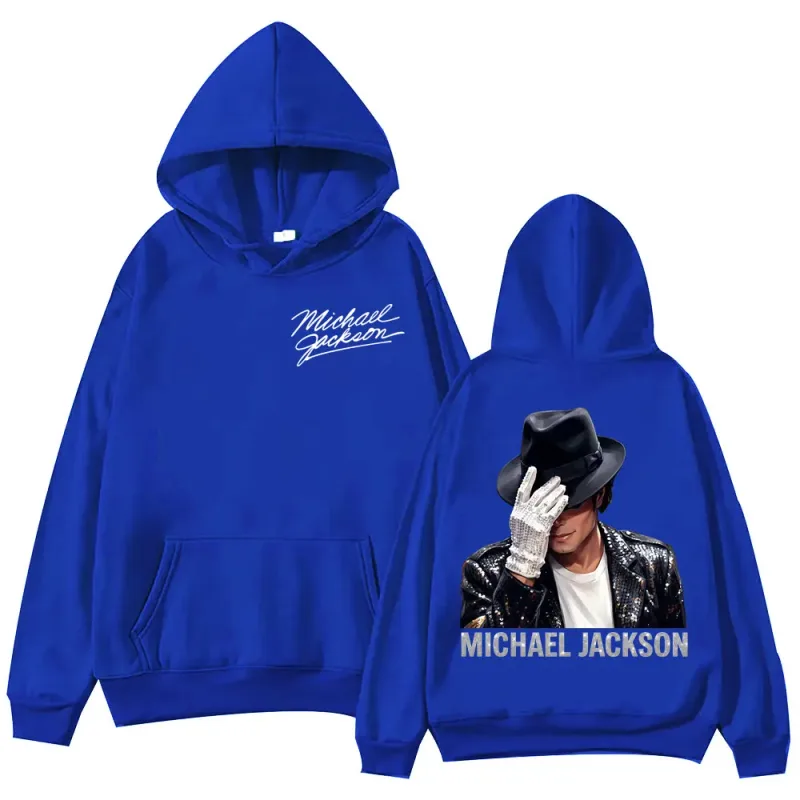 Limited Michael Jackson Classics Hoodie Men Women Fashion Punk Rock Pullovers High Quality Fleece Long Sleeve Hooded Sweatshirts