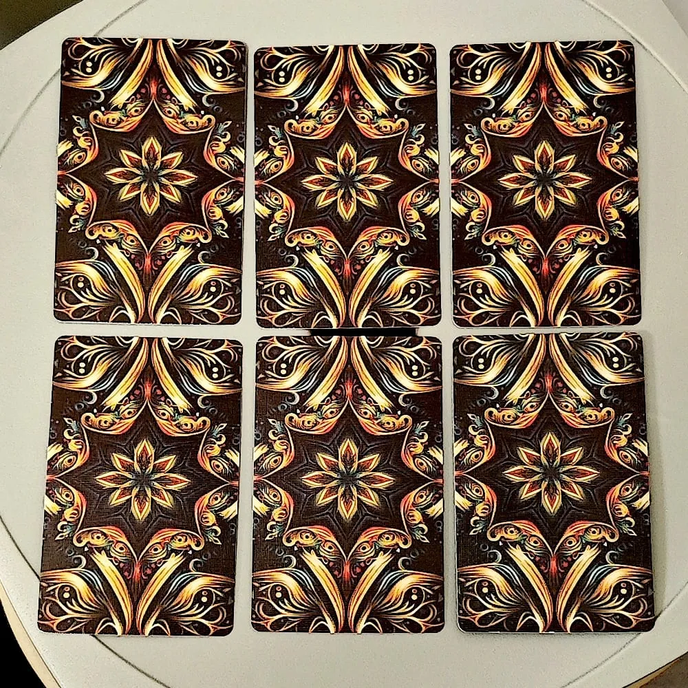 9*6cm Weird World Lenormand Deck 36 Pcs Fantasy Lenormand Cards