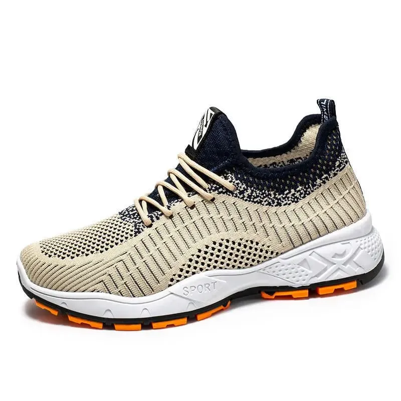 Men's sneakers spring summer new mesh non-slip comfort casual breathable racing outdoor running shoes students speed sports shoe