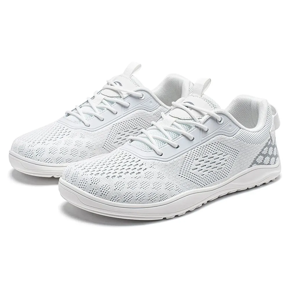 Knit Barefoot Shoes Unisex Zero Drop Wide Toe Sneaker Minimalist Breathable Causal Walking Shoes