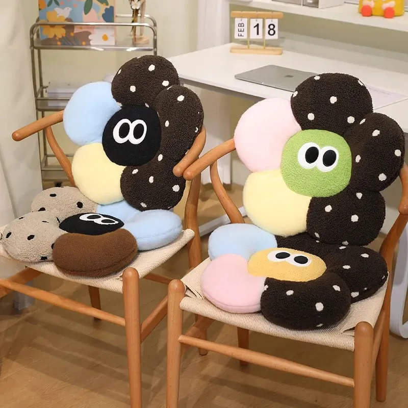 Adorably Flower Cushion Petal Pillow Kawaii Soft Sofa Cushion Home Decor Toys Plush Toys Creative Gifts Birthday Surprise Gifts