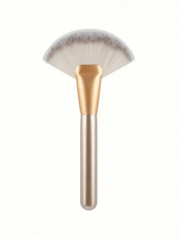 1/2pcs Large Fan Makeup Brushes Facial Foundation Blusher Concealer Brush Cosmetic Tools Pincel Soft-Bristled Makeup Brush