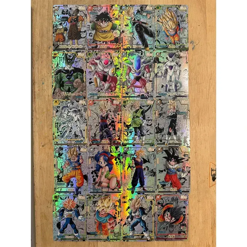 Anime characters Dragon Ball Super Bulma Cell DIY Homemade Bronzing texture Game toys Collection card Christmas birthday gift