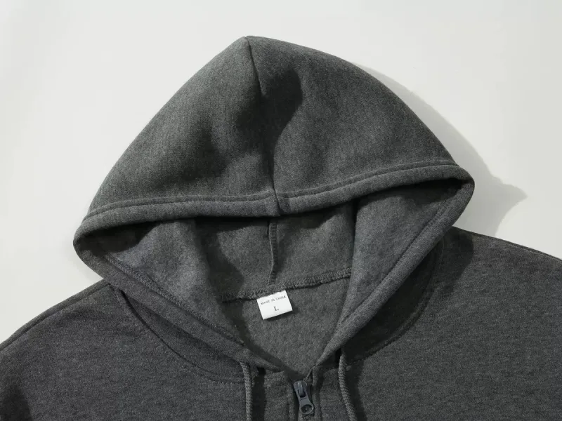 Y2K Zip-Up Hoodie Men Clothes with Graphic Prints Hip Hop Style Gothic 2026 Autumn Winter Keep Warm Long Sleeves Sweatshirt