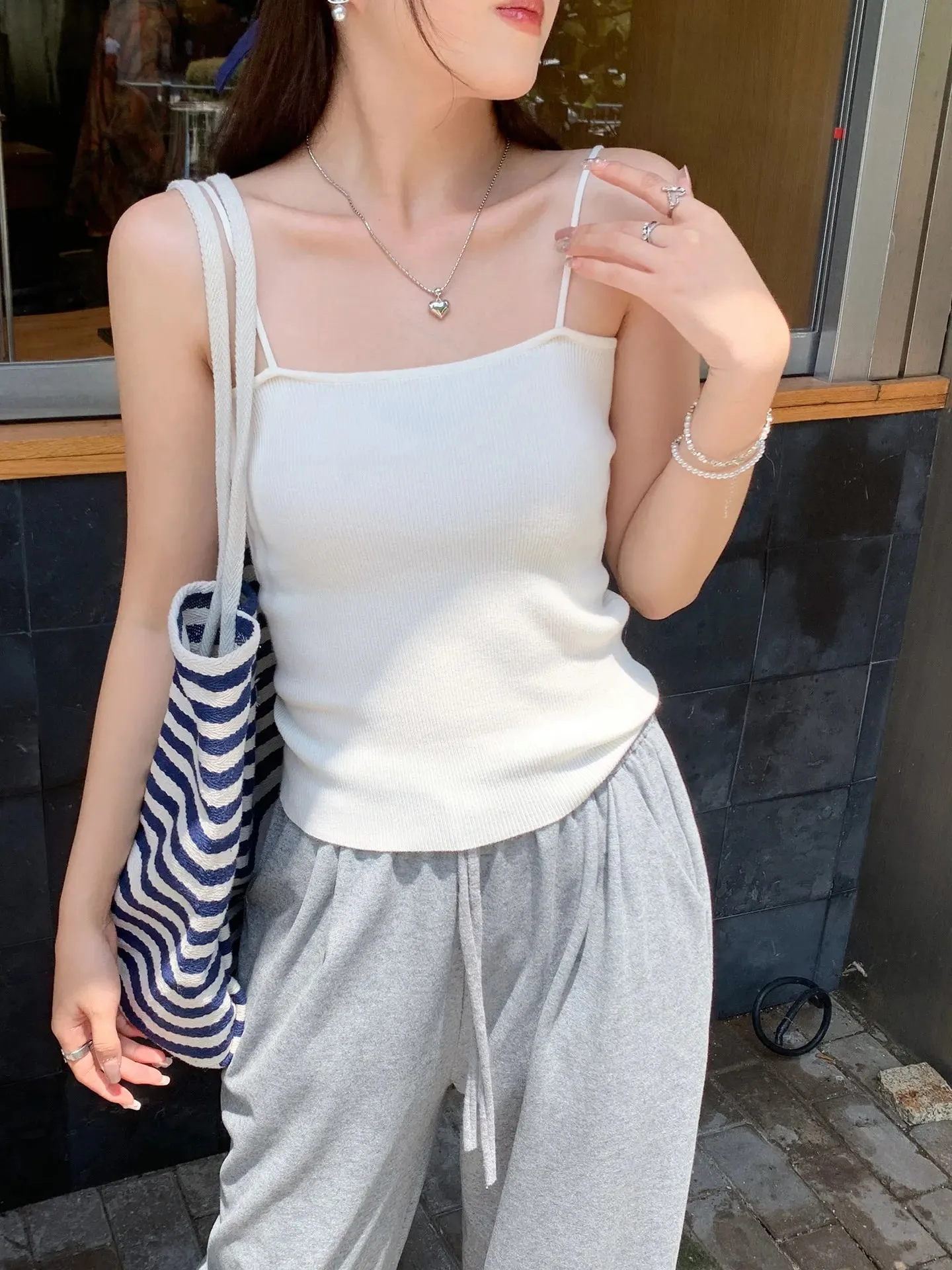 Backless Strap Tank Top Casual Women Halter Crop Tops Summer Sleeveless Camis Slim Solid Short Female Tube Cropped Vest 2026