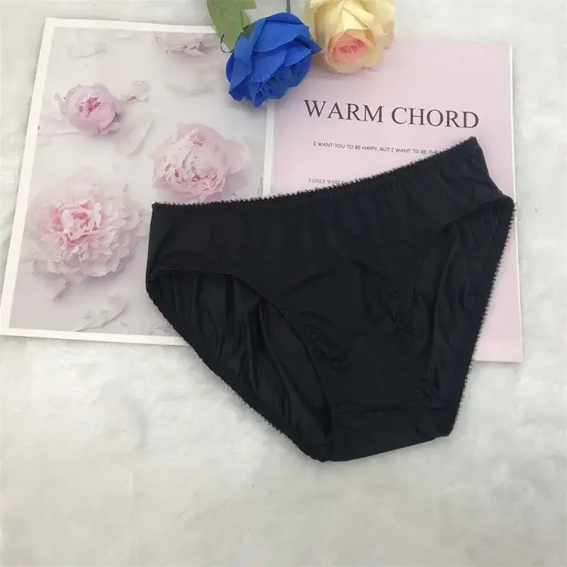 Sexy men's underpants for men's daily ultra-thin translucent concave convex style briefs Soft and breathable gay underwear