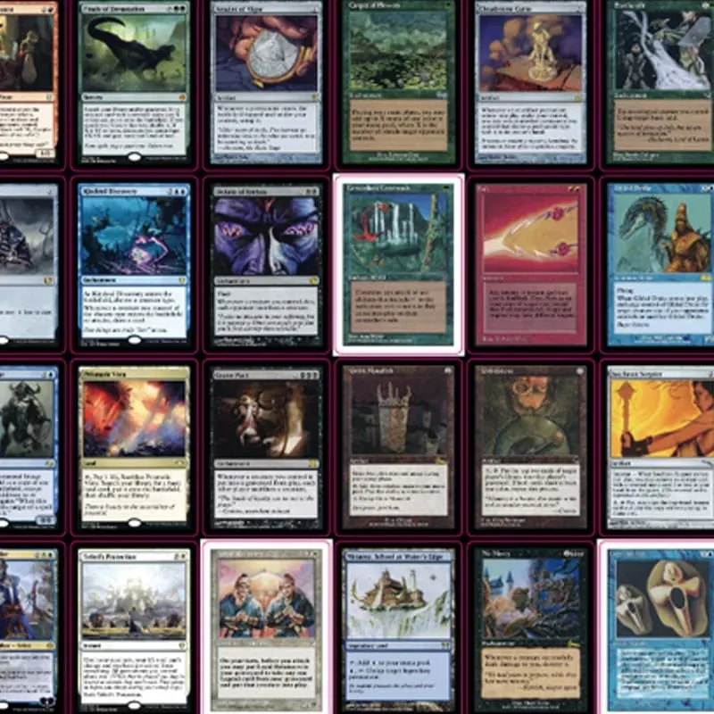 54 Pcs Black Core Cards P9 Dual Land Fetch Land Shock Lands Cards