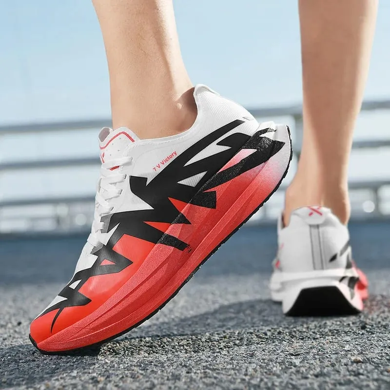 Running Shoes Men Carbon Board Marathon Sports Professional Breathable Lightweight Womens Comfortable Athletic Antislip Sneakers