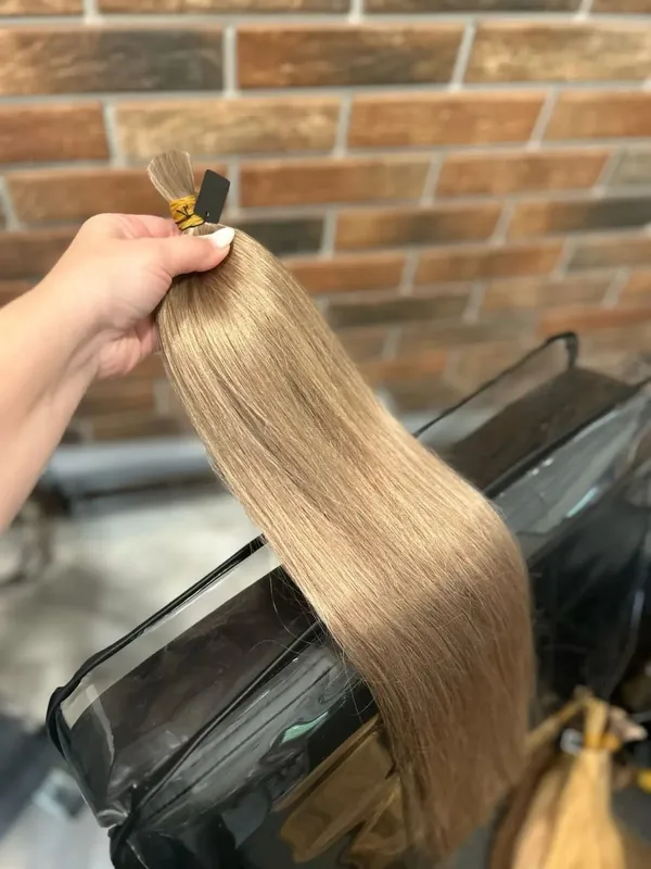 Bulk hår 100 % äkta människohår maskintillverkat Virgin Remy rakt hår Bulk 18-30 tum 100 g Naturligt blont hårförlängning utan inslag