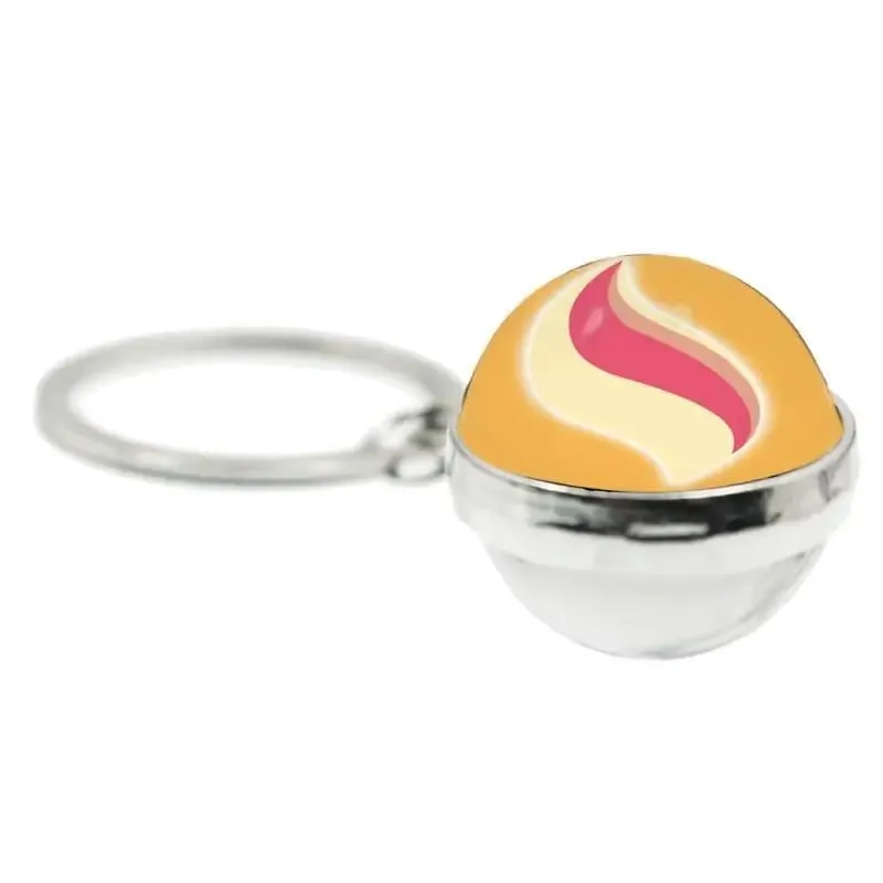 Pokémon Mega Stone Keychain Anime Peripheral Creativity Exquisite Versatile Trend Spherical Keychain Cartoon Gift Accessories