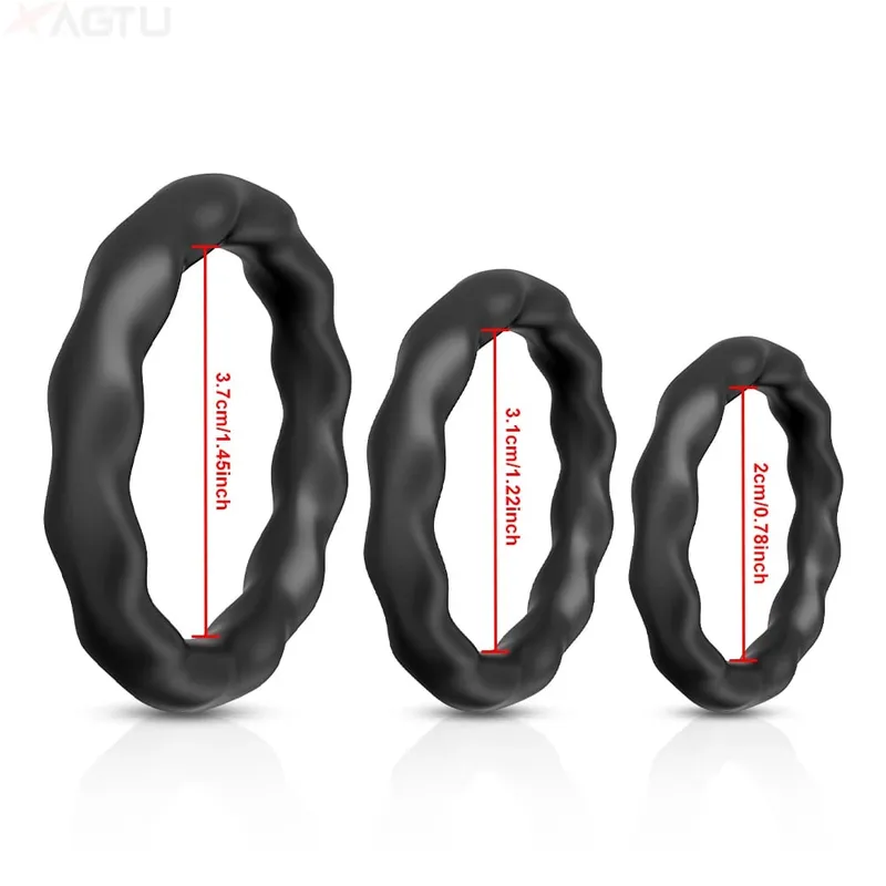 2026 Male Sex Toys Cock Ring for Men Delay Ejaculation Different Size Penis Rings Lock Penisring Cockring Adult Sex Supplies 18+