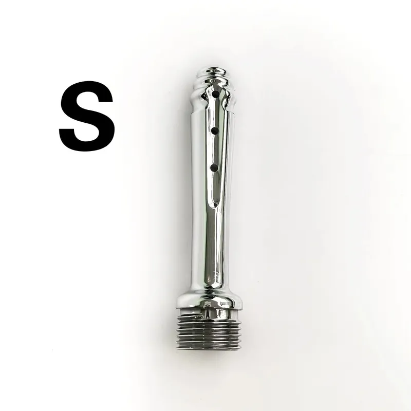 1Pcs ABS Anal Vaginal Douche Conversion Head for Outdoor Use Butt Flush Multi-Function Enema Plug-In Shower Sex Toys