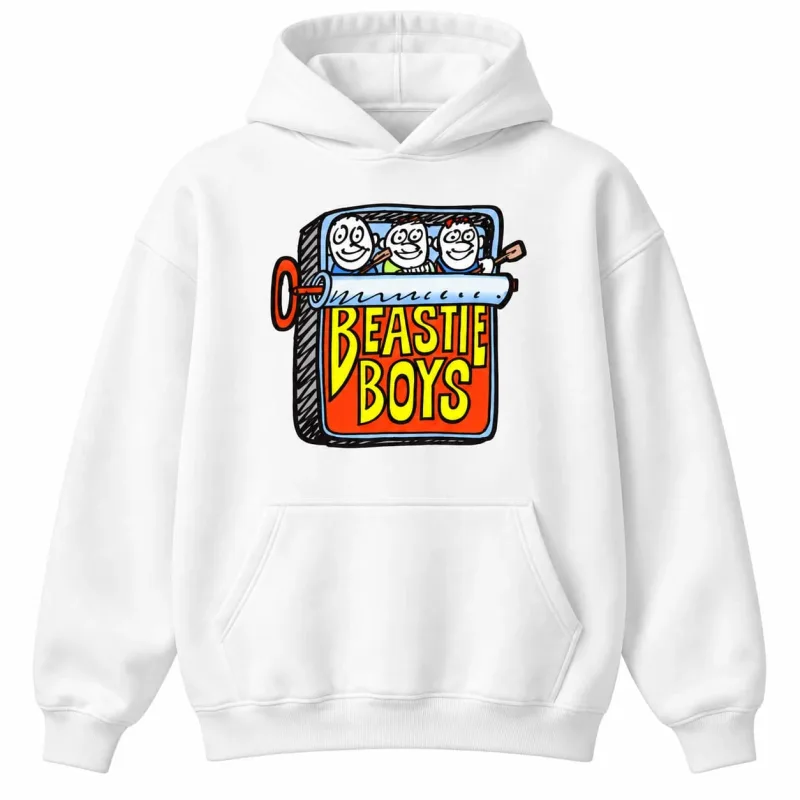 Beastie Boys Hip Hop Music Vintage Design Men's Hoodie Autumn Winter Casual Women's Hooded Sweatshirt Unisex Cotton Coat Top