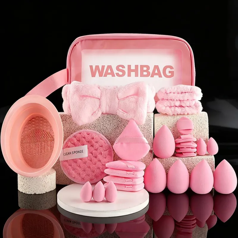 13/53pcs Professional Cosmetic Brush Set for Combination Skin with Soft Brushes Perfect for Beginners and Makeup Artists