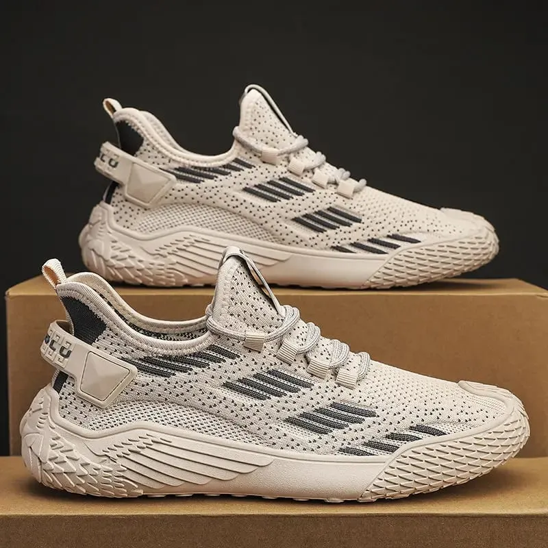 2025 Hot Sale Lightweight Men's Vulcanize Shoes Breathable Slip on Male Casual Sneakers Anti-slip Men's Outdoor Walking Shoes — image 2