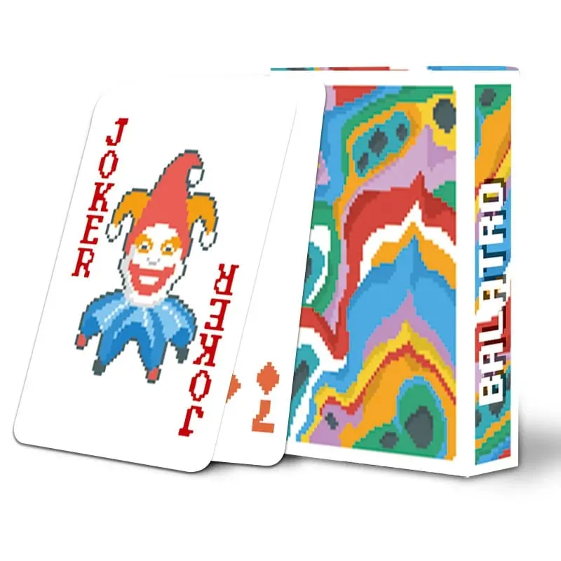 Classic Cartoon Balatro Joker Poker Card Set Kids Portable Playing Hobby Collectibles Cards Games Party Toy Deck Collection