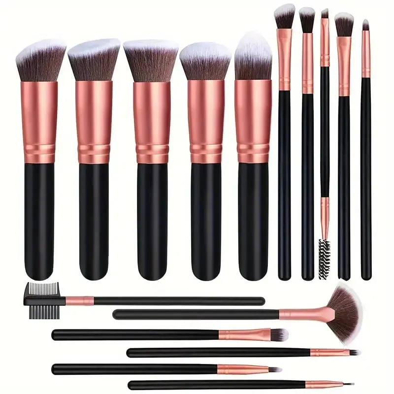 Professional Makeup Brushes Set 14/16Pcs Soft Fluffy Contour Sculpting Brush Powder Blush Blending Cosmetic Face Beauty Tools