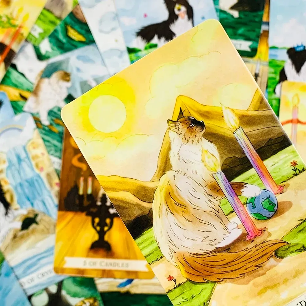New Tarot Cards A 78-Cards English Version Of The Predictive Divination Card Game Family Gathering Card Game Spiritual Guidance
