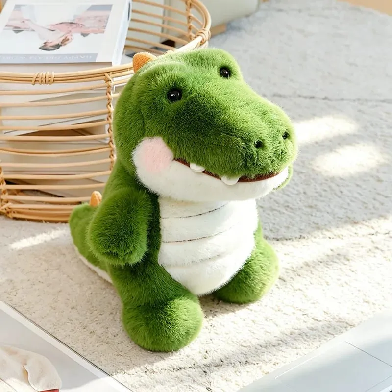 Lovely Crocodile Plush Chubby Animal Cute Huggable Pillow Sofa Backrest Home Bed Decro