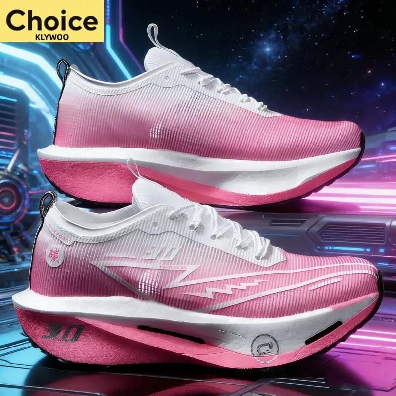 Running Shoes Carbon Board Speciality Marathon Men Sports Breathable Lightweight Women's Comfortable Athletic Luxury Sneakers